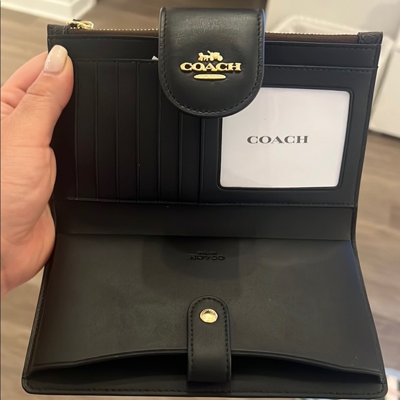 Coach Black Wallet - Picture 3 of 6